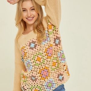 Heyson Crochet Sweater
